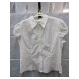 NEW JUNIORS WILD FABLE BUTTON UP TOP XL