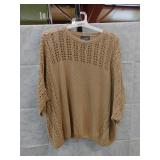 WOMENS LARGE KNIT SWEATER SHIRT *XL *LLOYD BOSTON