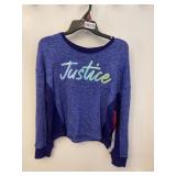 New Justice girls long sleeve shirt size 7/8