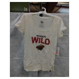 NEW WOMENS MEDIUM TEE *NHL MINNESOTA WILD