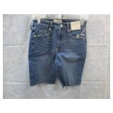 NEW WOMENS JEAN SHORTS *0/25R *UNIVERSAL THREADS