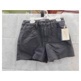 NEW WOMENS SIZ 00 HIGH WAIST SHORTS *UNIVERSAL THR