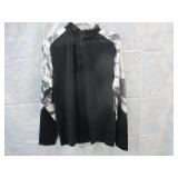 NEW ADULT M 1/4 ZIP WICKING TOP *SPORTS ILLUSTRATE