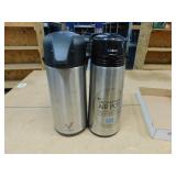 2 NEW STAINLESS VACUUM PUMP COFFEE / TEA URNS
