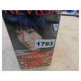 HAIRDYE LOT REVLON COLORSILK-12 NATURAL BLUE BLACK