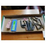 ASSORTED WELDING TOOL ACCESSORIES & STICKS