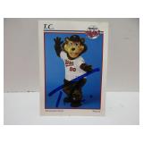 Minnesota Twins Autograph Mascot Card