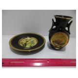 Vintage The Art of Clo/sonne Vase & Plate