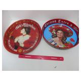 REPLICA VINTAGE TIN BEER SERVING TRAYS *CORONA