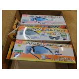 3 NEW BIFOCAL SPORT SUNGLASS SAFETY READERS
