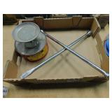 JUSTRITE PLUNGER CAN & TIRE IRON