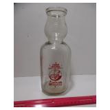 Vintage Northlands New Space-saver Milk Bottle