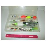 FISHING TACKLE ORGANIZER BOX *FULL