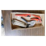 PVC PIPE CUTTERS & FOLDING TAPE MEASURE