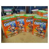 CEREAL LOT *PEANUT BUTTER CAPTAIN CRUNCH LARGE BOX