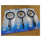 SET OF 3 NEW MAGNIFYING GLASS