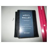 NEW MEN'S LEATHER TRIFOLD WALLET *FRESTYLE