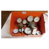 INDUSTRIAL PRESSURE GAUGE & VALVE LOT