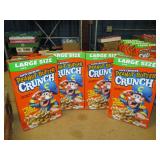 CEREAL LOT *PEANUT BUTTER CAPTAIN CRUNCH LARGE BOX