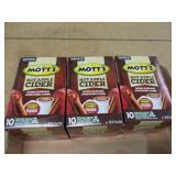 K CUP BEVERAGE LOT *MOTT'S APPLE CIDER