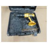 DEWALT DRILL GUN WITH BITS & CASE *NO BATTERY
