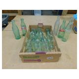 ASSORTED GLASS COCA-COLA BOTTLES & OTHER