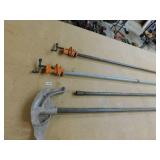 PONY 3/4 IN PIPE CLAMP SET