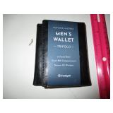 NEW MEN'S LEATHER TRIFOLD WALLET *FRESTYLE