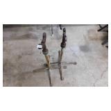 VINTAGE FOLD-A-JACK PIPE STANDS *2000LBS