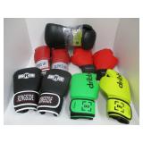 BOXING GLOVE LOT *ASSORTED SETS LIKE NEW
