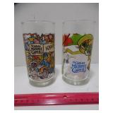 2 Rare Vintage 1981 McDonalds Muppet glasses