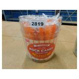 OLD FASHIONED ROCK CANDY LOT *ORANGE