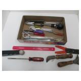 HAND TOOL LOT *ASSORTED WRENCHES AND MORE