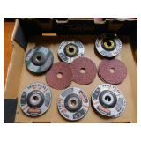 ASSORTED ORBITAL GRINDING DISCS