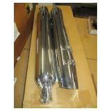 Harley Davidson Monster Rounds Exhaust FLH