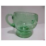 Vintage Uranium Green Glass Bowl