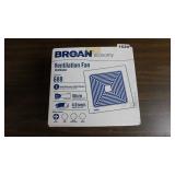 NEW BROAN VENTILATION FAN