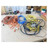 Box Lot of Extension Cords