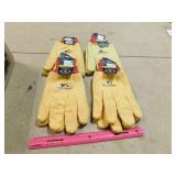 4 New Pairs Sz L Wells Lamont Chore Gloves