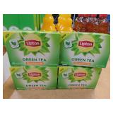BEVERAGE LOT *LIPTON GREEN TEA BAGS *DECAF