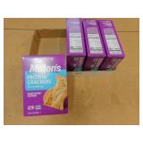 PROTEIN SNACK LOT *MILTON'S EVERYTHING CRACKERS