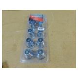 NEW CHROME ROADMASTR ABS NUT COVERS 32-33mmX2.3/4'