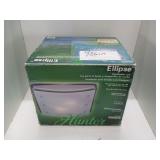 Ellipse Bathroom Fan with Light and Nightlite