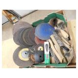 Box Lot Wire Brushes Grinding Blades and More