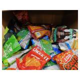 SNACK LOT *ASSORTED CHIPS *CRACKERS *COOKIES
