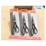 3 New Road Pro 8.5' All Purpose Scissors