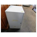 2 DRAWER METAL FILE CABINET