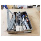 Box Lot Assorted Garage Items