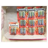 Group New Panasonic C2 Alkaline Batteries Exp 2/34