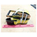 New 2' x 27' Ratchet Strap with Fithook